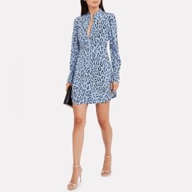 ALCMarcella Zip-Front Leopard Short Dress Size 2 eBay at eBay